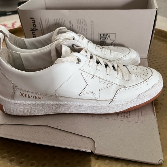 GOLDEN GOOSE Woman Yeah Style in Optic White Size 41 - Picture 3 of 7